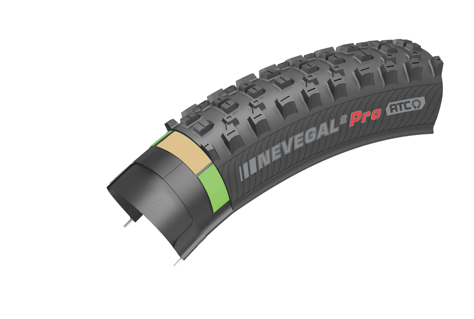 KENDA ATC Tire Casing Cross Section Rendering