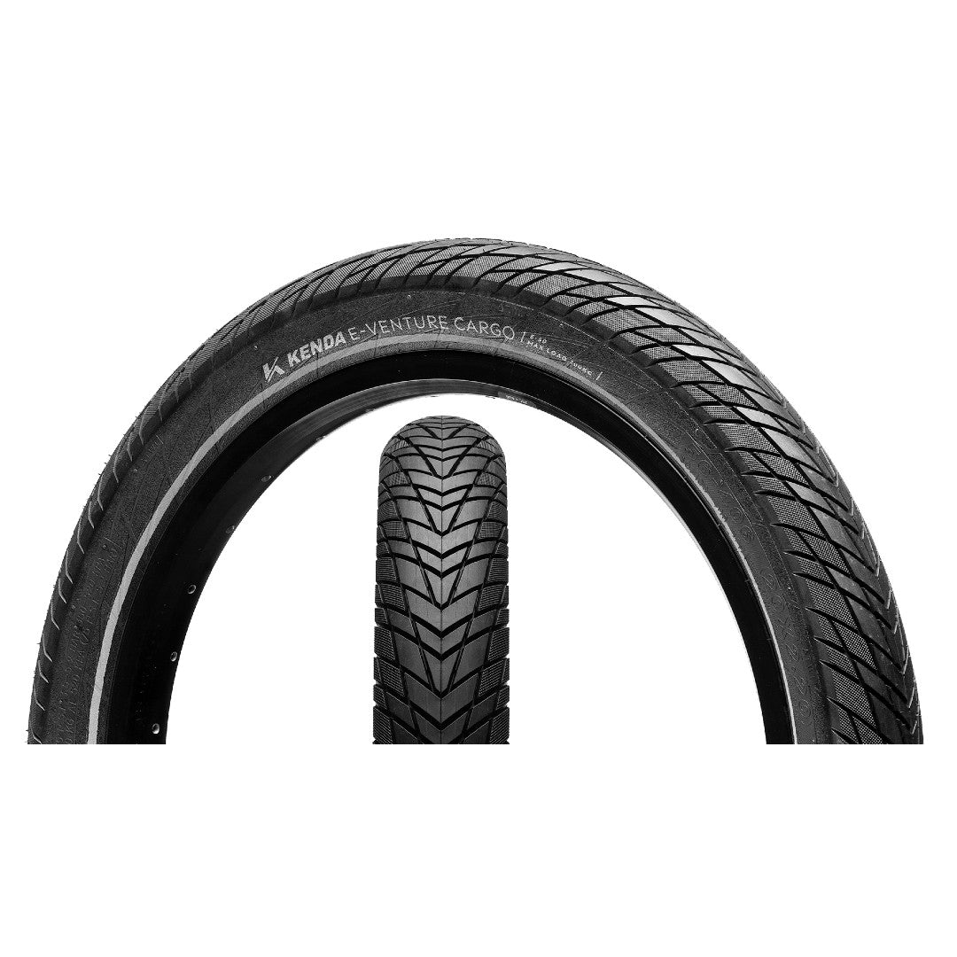 Kenda E-Venture CARGO Electric Bike Tires 24x2.20 Wire Bead