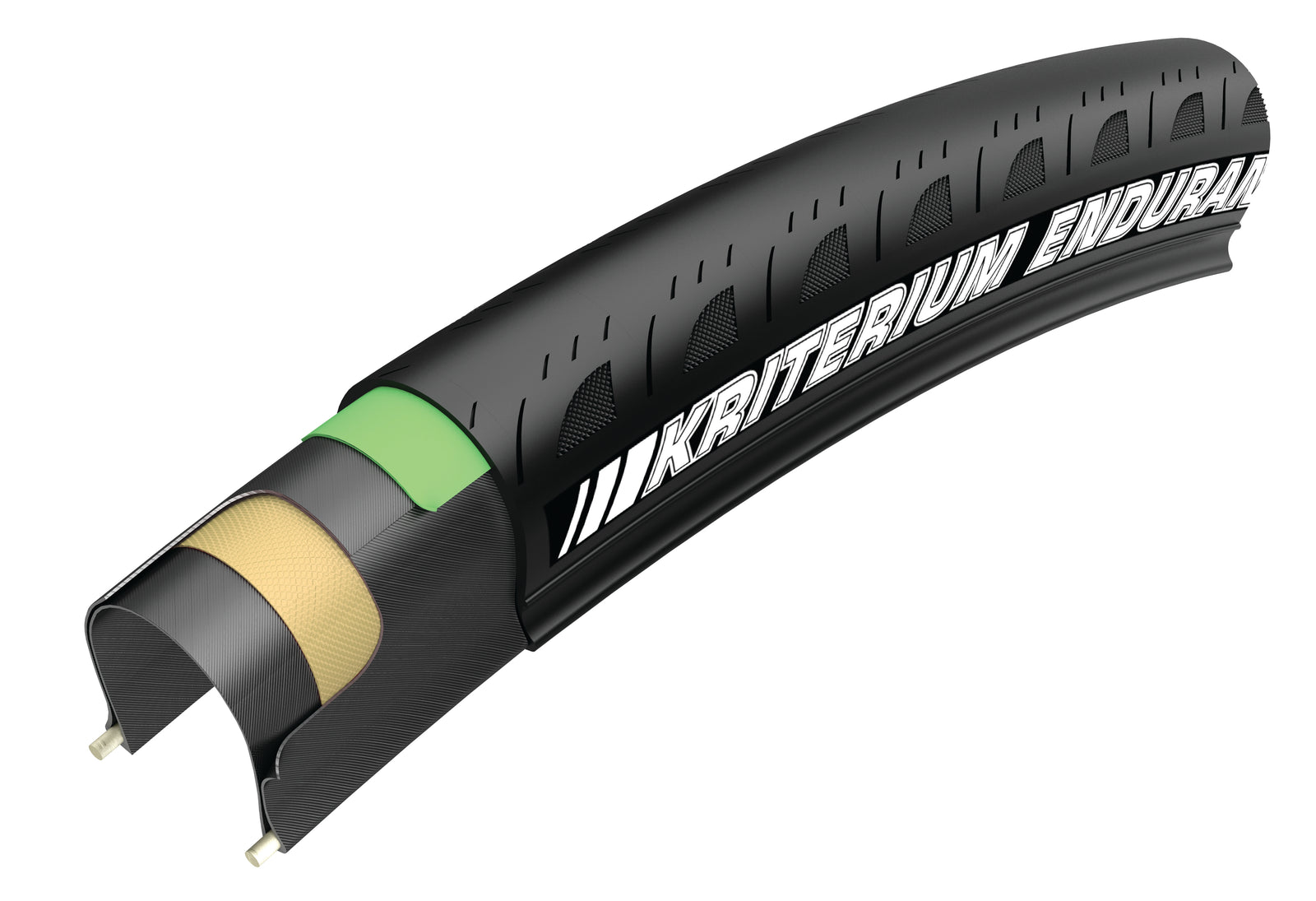 KENDA e2 Tire Casing Cross Section Rendering