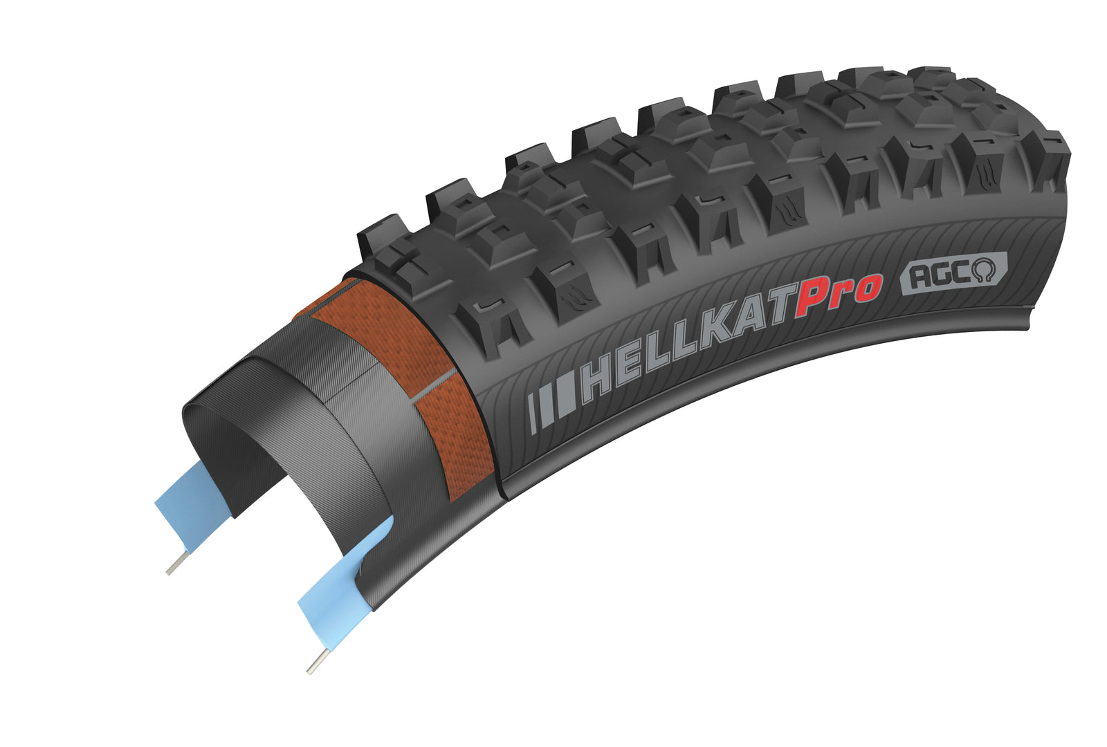 KENDA AGC Tire Casing Cross Section Rendering