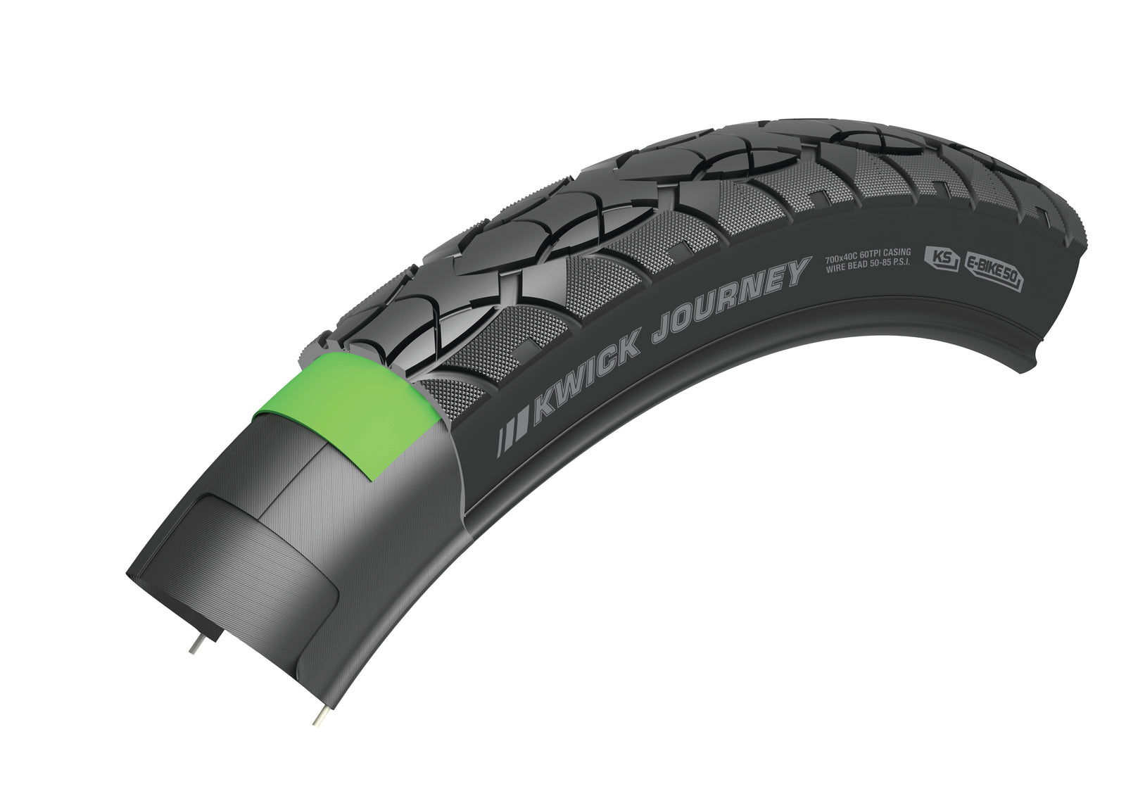 KENDA Tire KS Tire Cross Section Rendering
