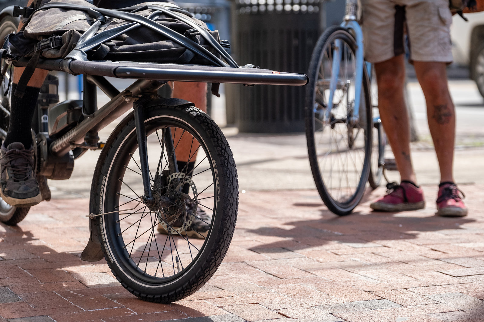 KENDA Tires shown on E-Cargo bike