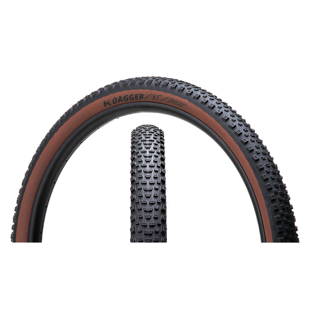 Kenda Dagger XC CSK bike tire tread and sidewall